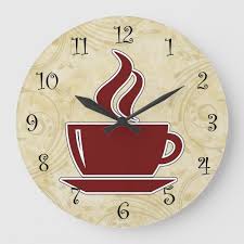 Coffee Kitchen Wall Clocks Zazzle