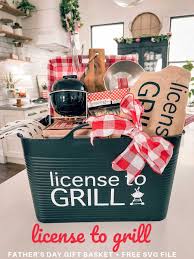 to grill father s day gift basket