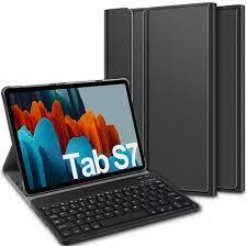 Bao da máy tính bảng tích hợp bàn phím Bluetooth có đèn nền 7 màu cho Samsung  Galaxy Tab S7 11 Inch 2020 SM-T870 T875 - Bàn phím điện thoại