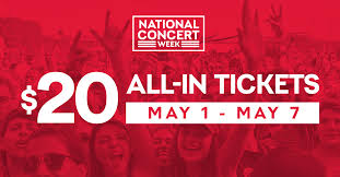 Live nation entertainment is an american global entertainment company, founded in 2010, following the merger of live nation and ticketmaster. Live Nation Offering 20 Concert Tickets Best Classic Bands