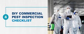 commercial pest inspection checklist
