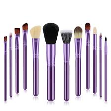 miss rose 12pcs purple dazzling makeup