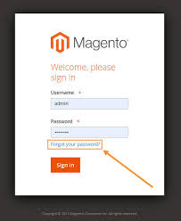 how to reset admin pword in magento