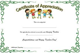 Teacher Appreciation Certificate Free Printable 10 Ideas