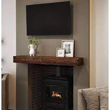 Northbeam 60 In Distressed Fireplace