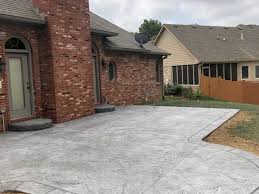 Stone Stamped Concrete Indy