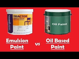 difference between emulsion paint and