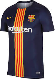 Fc barcelona 2019/20 stadium away men's soccer jersey with performance elements like highly breathable fabric to help you stay dry and cool. Amazon Com Nike Men S Soccer F C Barcelona Dri Fit Squad Training Top Medium Clothing