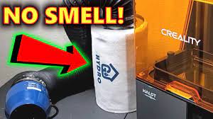 remove resin smell easily 3d printing