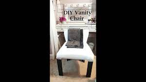 diy vanity chair you