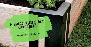 M Brace Raised Bed Gardening Gardens