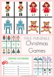 free printable christmas games for kids