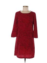 Details About Mango Women Red Casual Dress 4