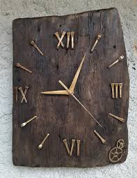 Buy Large Handcarved Wood Wall Clock