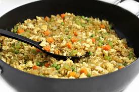 fried rice with cauliflower rice