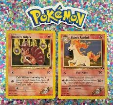 Didn't realize it until i was about to release her for some reason, every vulpix i encounter looks like the shiny one with the slight purple tinge to the eye. Original Pokemon 2000 Gym Challenge Set Baline S Old Authentic Card Lot Ebay