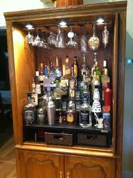 Diy liquor cabinet with hidden lock / diy woodworking. Diy Home Liquor Bar Novocom Top