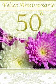 Cosa regalare per 50 anni di matrimonio: Buon Anniversario Biglietti Augurali Felice Anniversario 25 50 Anni 2 Soggetti