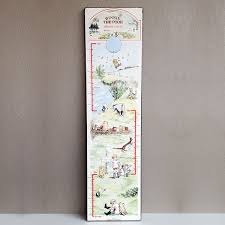 Winnie The Pooh Vintage Wooden Wall Growth Chart Old Is
