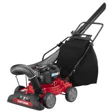 Then, it's designed to work on almost every terrain with tines on multiple wheels expertly capturing the invaders. Craftsman 24 In 163 Cc Craftsman Csv Lawn Vacuum In The Lawn Vacuums Department At Lowes Com
