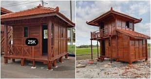 These Wooden Houses Cost Rm25 000