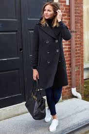 Chic Coat Fashion Peacoat Outfit