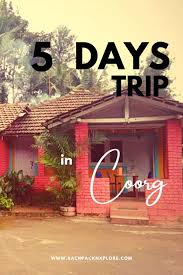 bangalore to coorg road trip the