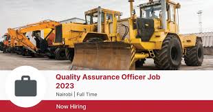quality urance officer job 2023 at