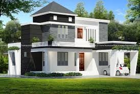 Home On Mixed Roof Design In 1700 Sq Ft
