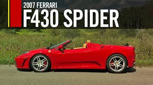 The car has 2 variations available for its customers. Peak Analog 2007 Ferrari F430 Spider Manual Retro Review Youtube