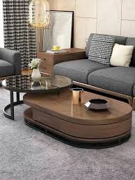 Wood Interior Center Tables Design
