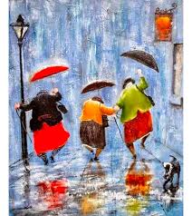 happy rainy day paint by numbers