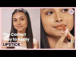 how to apply lipstick perfectly