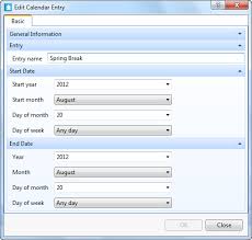 Adding A Date Range Calendar Event