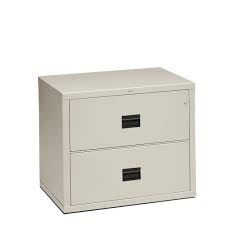 hon fireproof 2 drawer lateral file