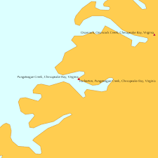 Pungoteague Creek Chesapeake Bay Virginia Tide Chart