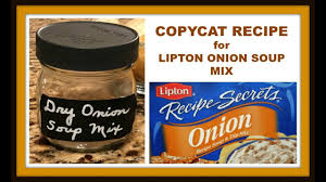copycat recipe for lipton onion soup