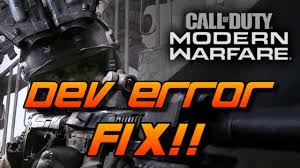 It is the sixteenth primary installment in the call of duty series. Dev Error 6070 Directx Modern Warfare 2019 How To Fix Dev Error 6065