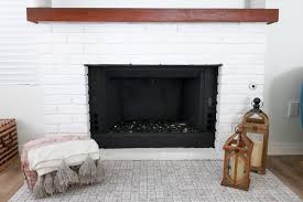 Diy Brick Fireplace Renovation Style