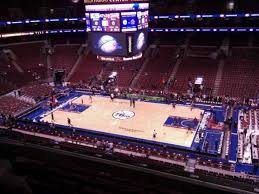 Wells Fargo Center Section 215 Row 6 Seat 5 Home Of