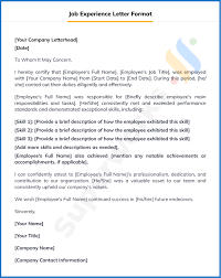 experience letter superworks