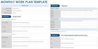 free work plan templates smartsheet