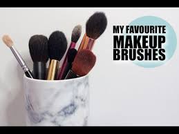 favourite makeup brushes lily pebbles