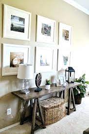 dining room console table decor
