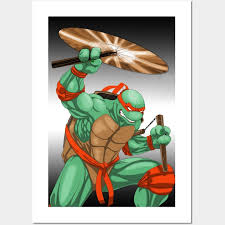 Michelangelo Ninja Turtles Posters