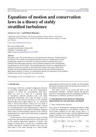 Conservation Laws In A Theory Of Stably