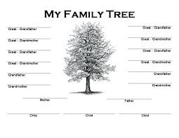Free Family Tree Template Maker Create Your Own Chart Creating A In