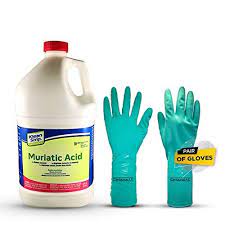 how to use muriatic acid how to clean