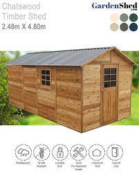 swood timber shed 2 48m x 4 80m