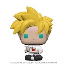 The action figure of goku super saiyan god, from the dragon ball z (dbz) franchise is a pop which came out in september 2014. Funko Pop Animation Dragon Ball Z Super Saiyan Gohan With Noodles Gamestop